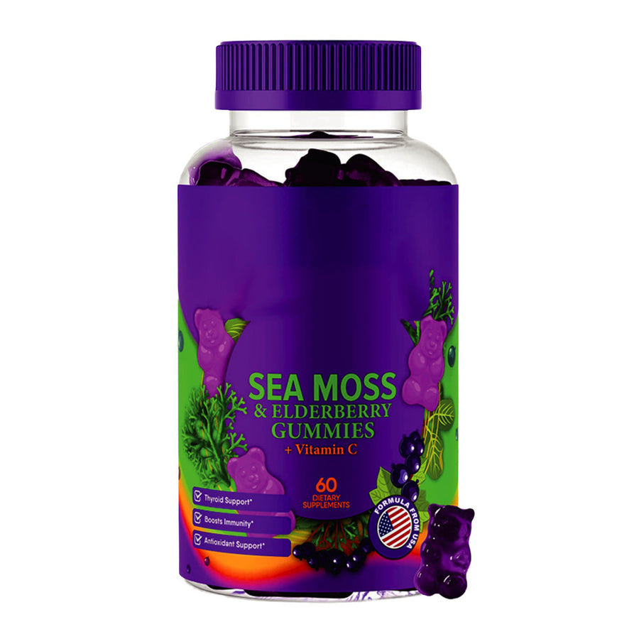 Sea Moss and Elderberry as the manufacturer supplies it