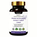 Organic Black Ginger Extract Tablets, 120