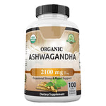 Organic Ashwagandha Capsules, 90