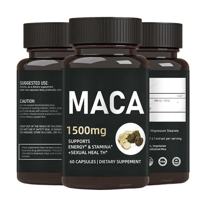 Black Maca Capsules, 60