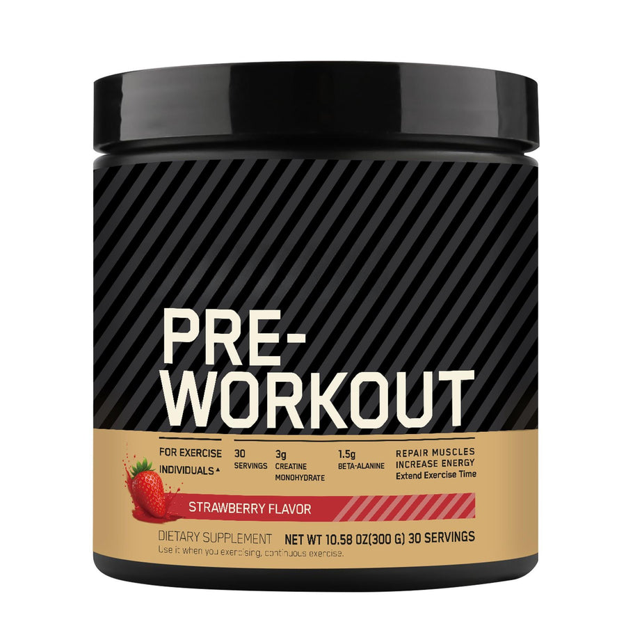 Pre-Workout as the manufacturer supplies it