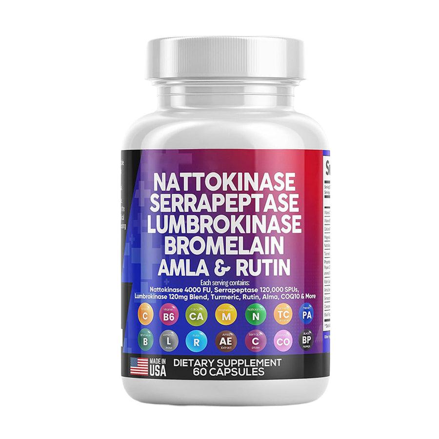 Nattokinase 10,800 FU as the manufacturer supplies it